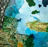 Barbara Tuck, Ebu Emiliana, oil on board