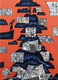 Gregory O'Brien, A Sextant for the Renavigation of Astrolabe, acrylic, liquitex varnish (satin) on canvas