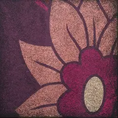 Reuben Paterson, Down by the Banks of the Hanky Panky XXXVII, glitterdust on canvas