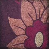 Reuben Paterson, Down by the Banks of the Hanky Panky XXXVII, glitterdust on canvas