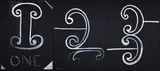 Colin McCahon, Koru 1, 2, 3 (1965)