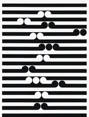 Gordon Walters, Tama (Artspace 2005), screenprinted poster, 2005