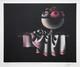 Mario Avati, Elles Sont Parfois Rouges, Parfois Vertes, mezzotint, 3/11