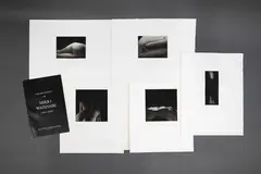 Mikio Watanabe, The Satin Suite, comprising eight black and white mezzotints on BFK Rives paper in original portfolio, 27/30, published 1984 by Multiple Impressions, New York