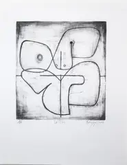 Dick Frizzell, Le Tiki, screenprint, 9/40