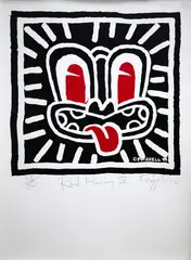 Dick Frizzell, Red Haring IV, screenprint, 28/80