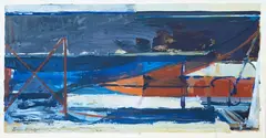 Simon McIntyre, Untitled, oil on paper