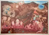 Gary Tricker, Rimutaka Incline, etching, 7/25