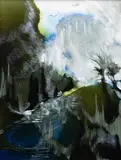 Suzanne Goldberg, Untitled, oil on board