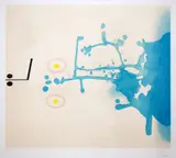 Victor Pasmore, Blue Fantasy, screenprint, 64/70