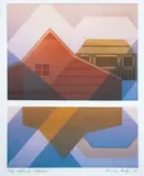 Beverley Neutze, Colonial Reflections, screenprint, 19/50