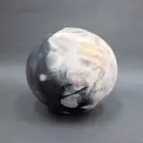 Ray Rogers, Large raku orb, with fungoid form mouth