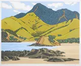 Fassett Burnett, Elliots, screenprint, artist's proof