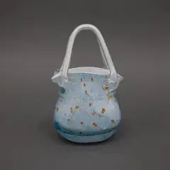 Maker Unknown, Glass handbag, blown glass
