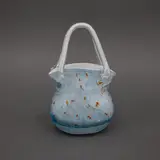 Maker Unknown, Glass handbag, blown glass
