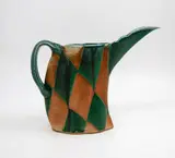 Jeff Oestreich, Beaked pitcher, soda fired stoneware, c. 2000s