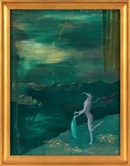 Bill Hammond, Untitled, acrylic on canvas