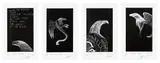 Bill Hammond, Giant Eagle, etchings, set of four, 9/24