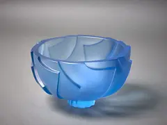 Ann Robinson, Ice Bowl, cast glass