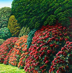 Karl Maughan, Ashhurst, oil on canvas