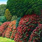 Karl Maughan, Ashhurst, oil on canvas