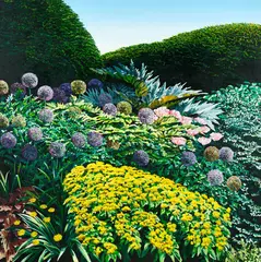 Karl Maughan, David Hicks, oil on canvas
