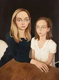 Peter Stichbury, Estelle and Helena, acrylic on linen