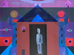 Sam Rountree Williams, Going In, oil on linen