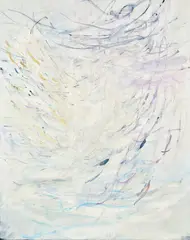 Séraphine Pick, Seventh Sense, oil on Belgian linen