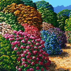 Karl Maughan, Whawharua, oil on canvas