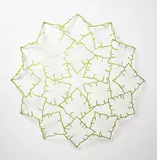 Neil Dawson, Dome – Crumpled Plains, painted steel