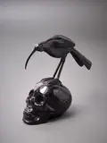 Paul Dibble, Huia Talks to Death, cast bronze, 10/10 (2019)