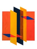 Roy Good, Parallel Universe No. 2, acrylic on shaped wood