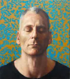 Jude Rae, Painter Derek O'Connor, oil on canvas