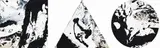 Max Gimblett, Sengai, acrylic polymer paint on canvas, triptych