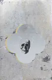 Max Gimblett, Untitled, screenprint and metallic foils in archival paper, 8/19