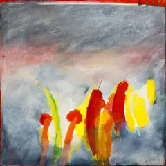 Philippa Blair, Easter Painting, oil on canvas
