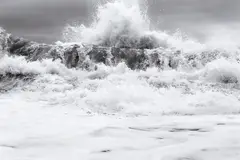 Clifford Ross, Hurricane Liv 2009/2011, black and white photograph made with archival pigments on fine art rag paper, matte finish, 138/300