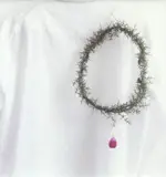 Mary Macpherson, Wound, colour photograph from the series White Thread, 1992–94