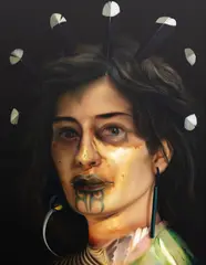 Paul Jackson, Hunga Te Huia, oil on board