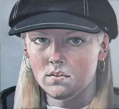 Richard McWhannell, Annie Gasson (in her 16th year), oil on canvas