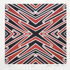 Reuben Paterson, G.P.S, screenprint and glitter on paper, 25/50