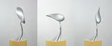 Phil Price, Ovoid, carbon fibre, precision bearings and stainless steel (2012)