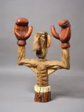 Warren Viscoe, Box On, stained wood (circa 2003)