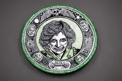 Sam Mitchell, Princess, glazed ceramic