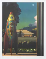 Ross Jones, Rocket Man, giclee print, 16/49