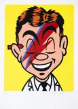 Dick Frizzell, A Lad Insane, colour screenprint, P/P