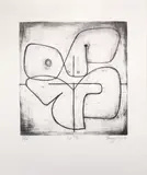 Dick Frizzell, Le Tiki, lithograph, 27/40
