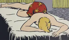 Dick Frizzell, Blue Hawaii, screenprint, 7/50