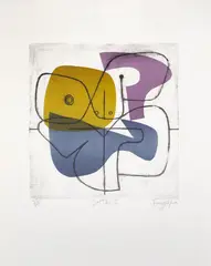 Dick Frizzell, Le Tiki II, lithograph 37/40